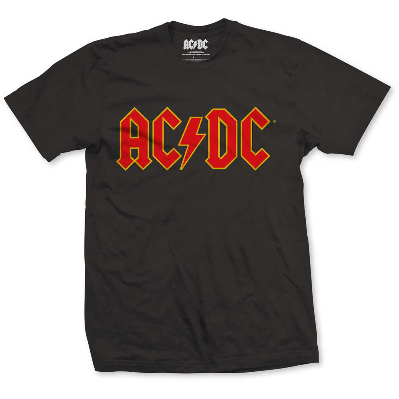 Detské tričko AC/DC LOGO detské veľkosti: 6 rokov, Farba: Čierna