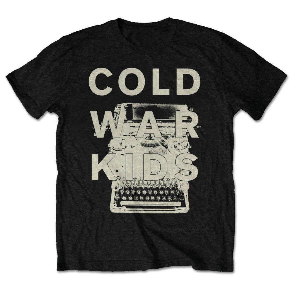 Pánske tričko COLD WAR KIDS TYPEWRITER Veľkosť: XXL