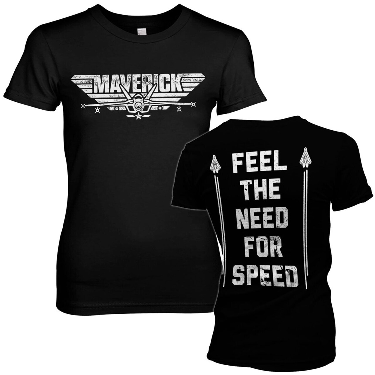 Dámske tričko Top Gun Maverick - Need For Speed Farba: Modrá, Veľkosť: M