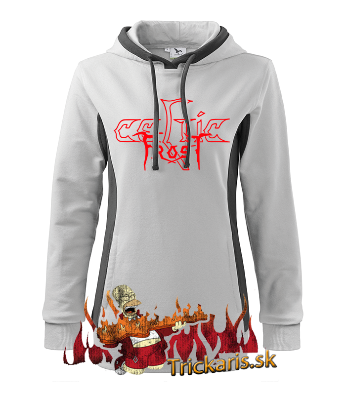 Dámska mikina Celtic Frost Farba: Červená, Pohlavie: Dámske, Veľkosť: M