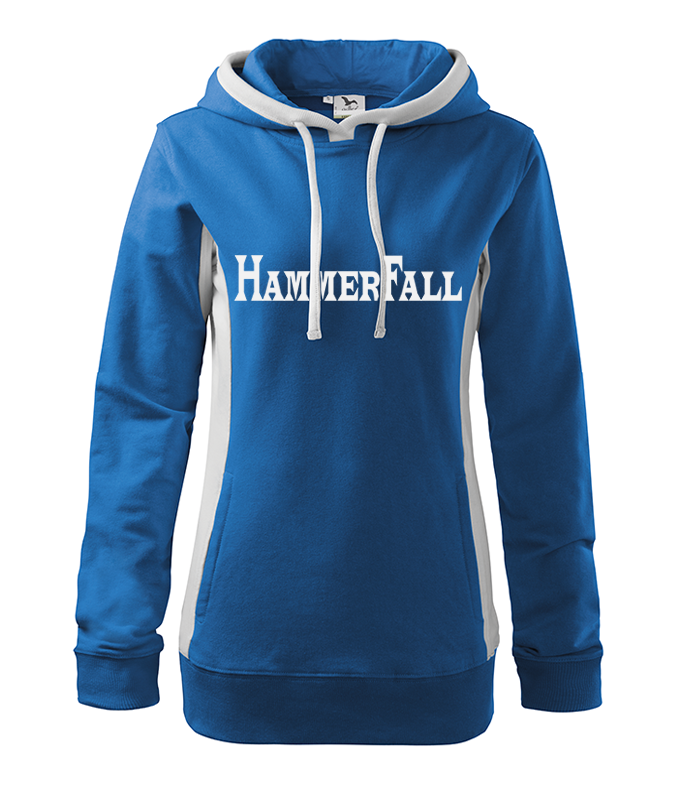 Dámska mikina Hammerfall Farba: Modrá, Pohlavie: Dámske, Veľkosť: XL