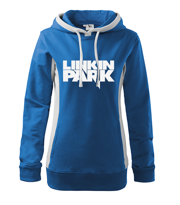 Dámska mikina Linkin Park Farba: Červená, Pohlavie: Dámske, Veľkosť: M