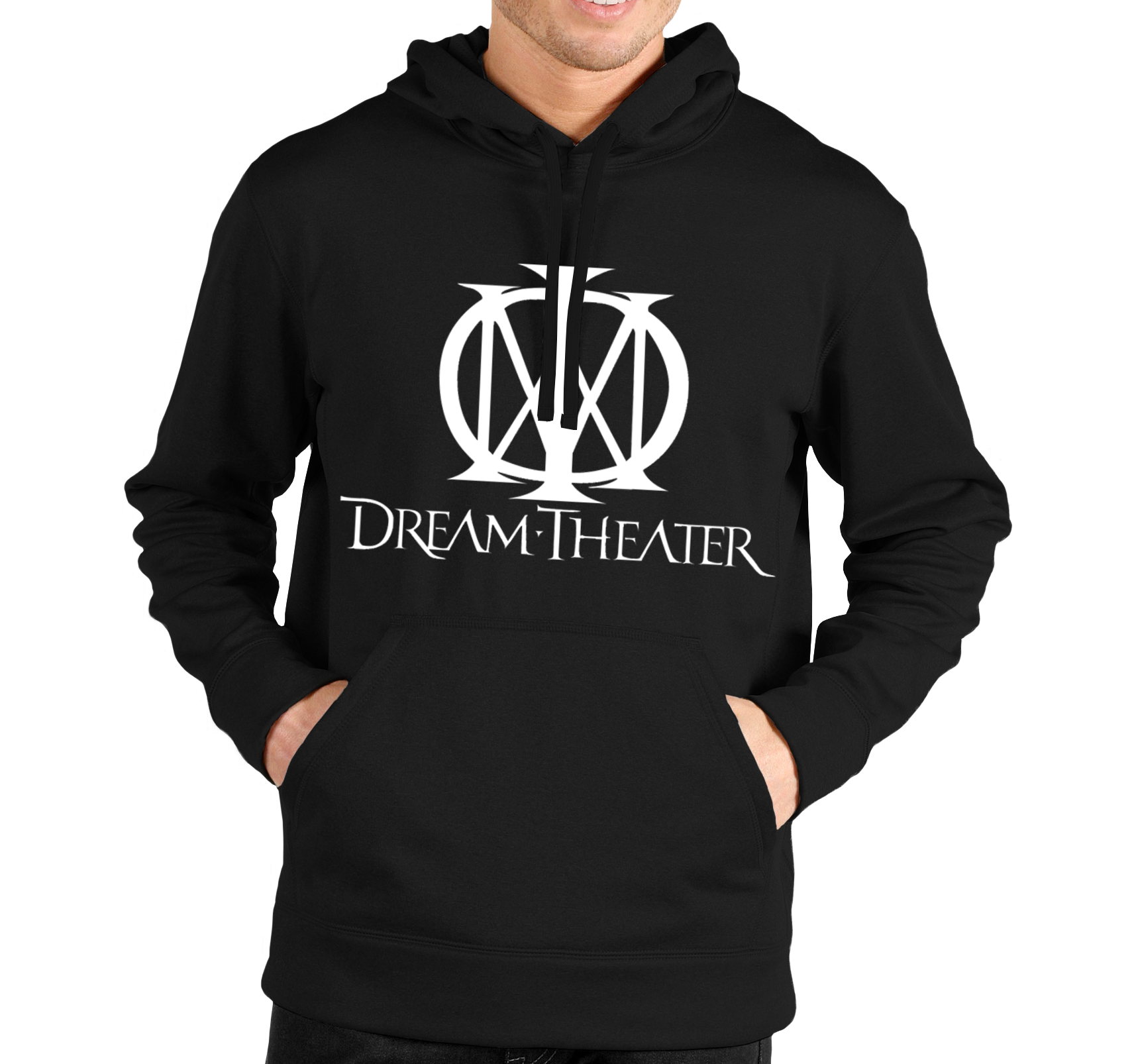 Mikina Dream Theater LOGO Veľkosť: M, Výber Farby: Čierna