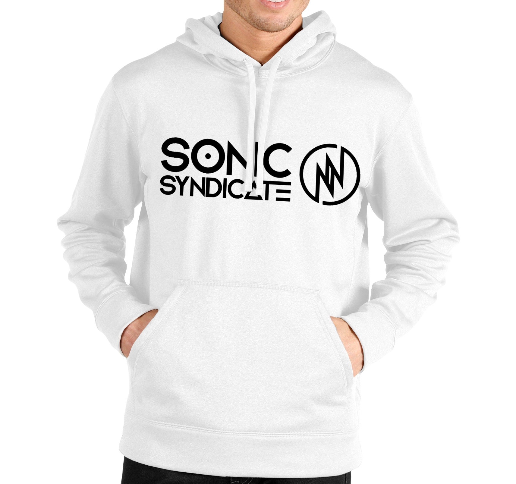 Mikina Sonic Syndicate Logo Veľkosť: XXL, Výber Farby: Čierna
