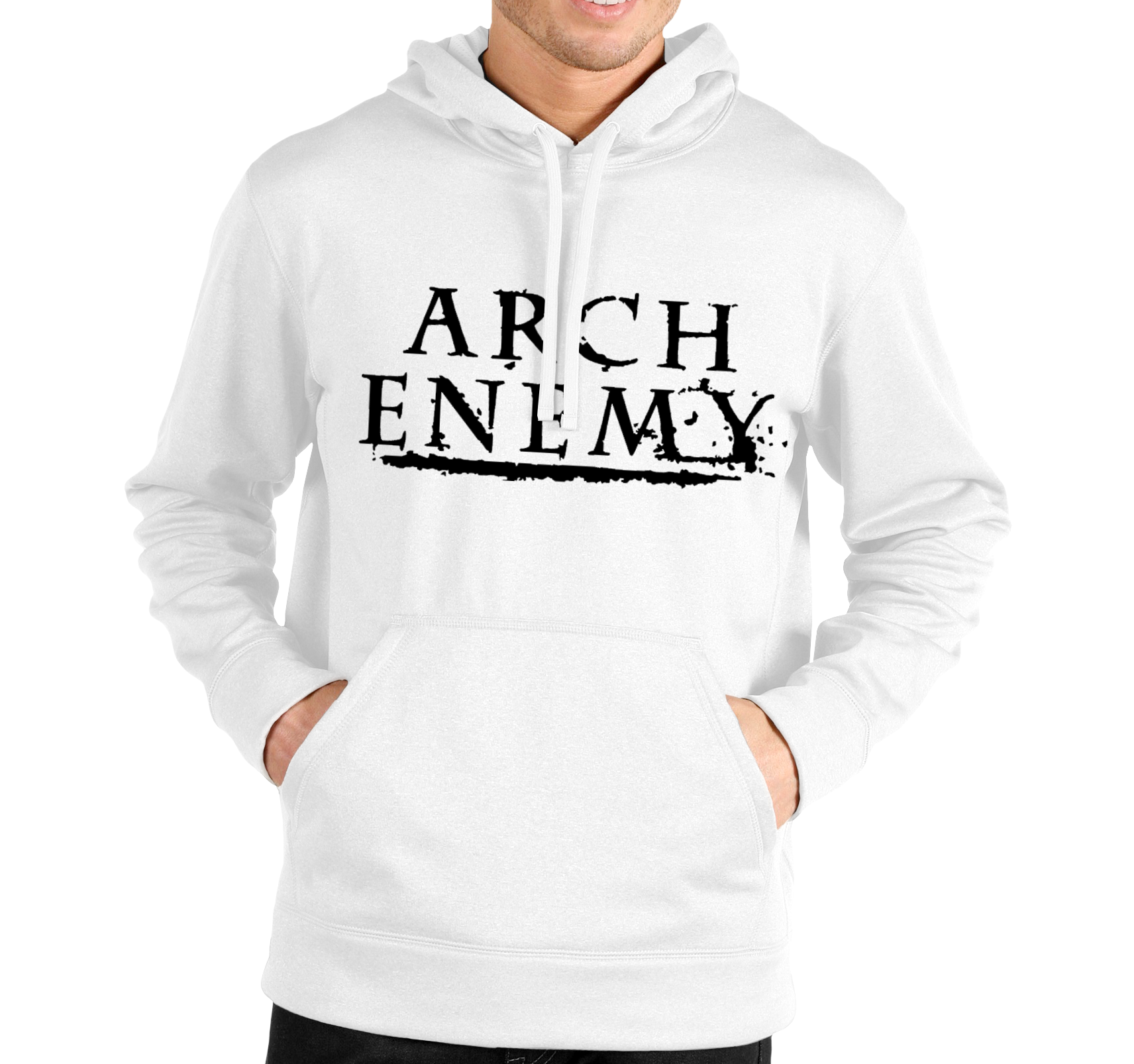 Mikina Arch Enemy New Logo Veľkosť: XXL, Výber Farby: Čierna