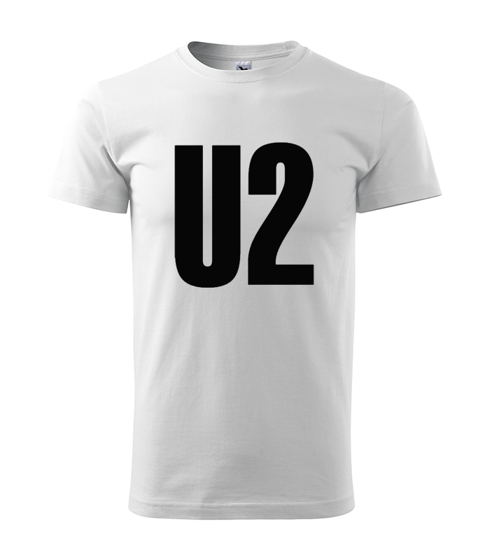 Tričko U2 Farba: Červená, Veľkosť: L, Výber Farby: Pánske