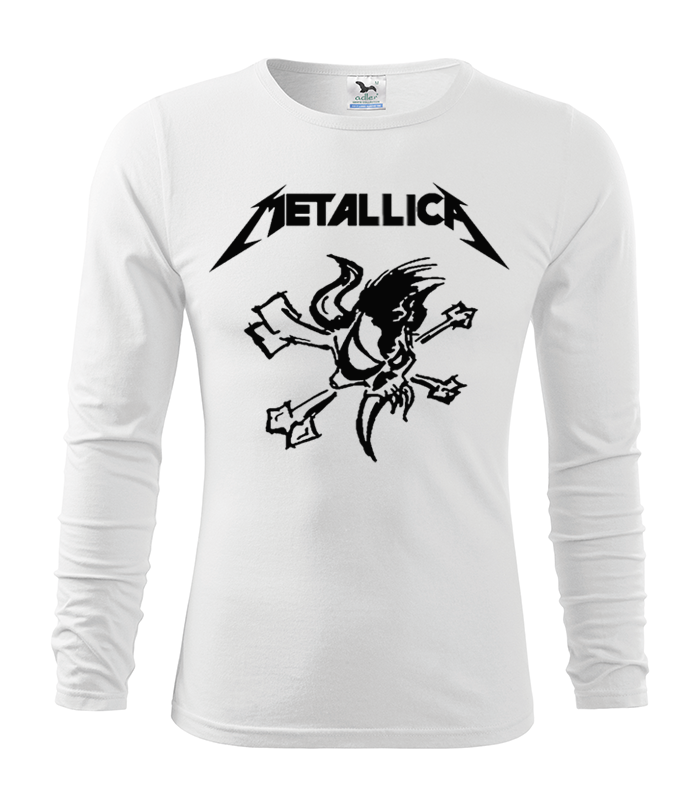 Natielník Metallica Farba: Biela, Veľkosť: L, Výber Farby: Pánske