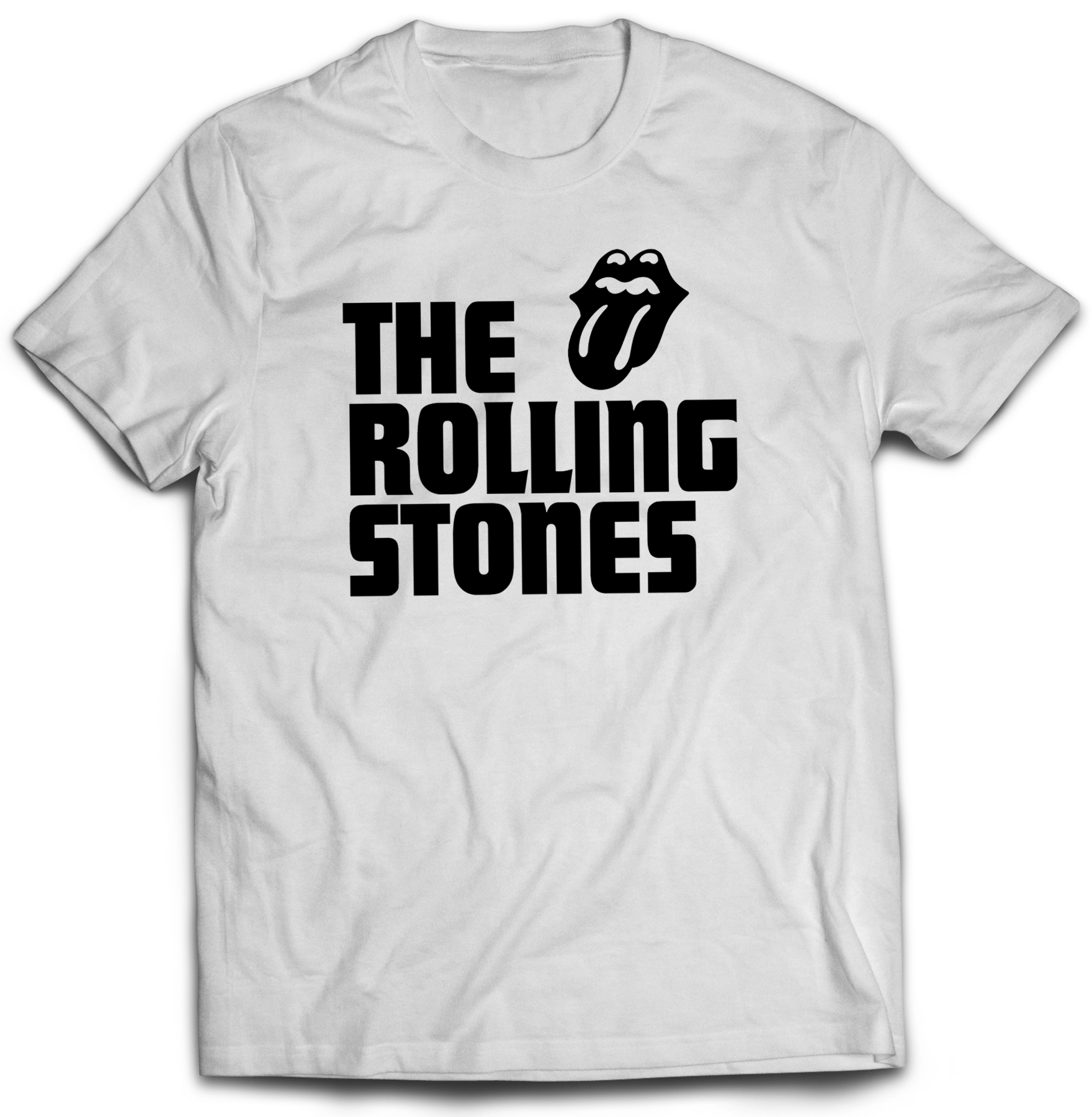 Pánske tričko The Rolling Stones Band Farba: Biela, Veľkosť: S