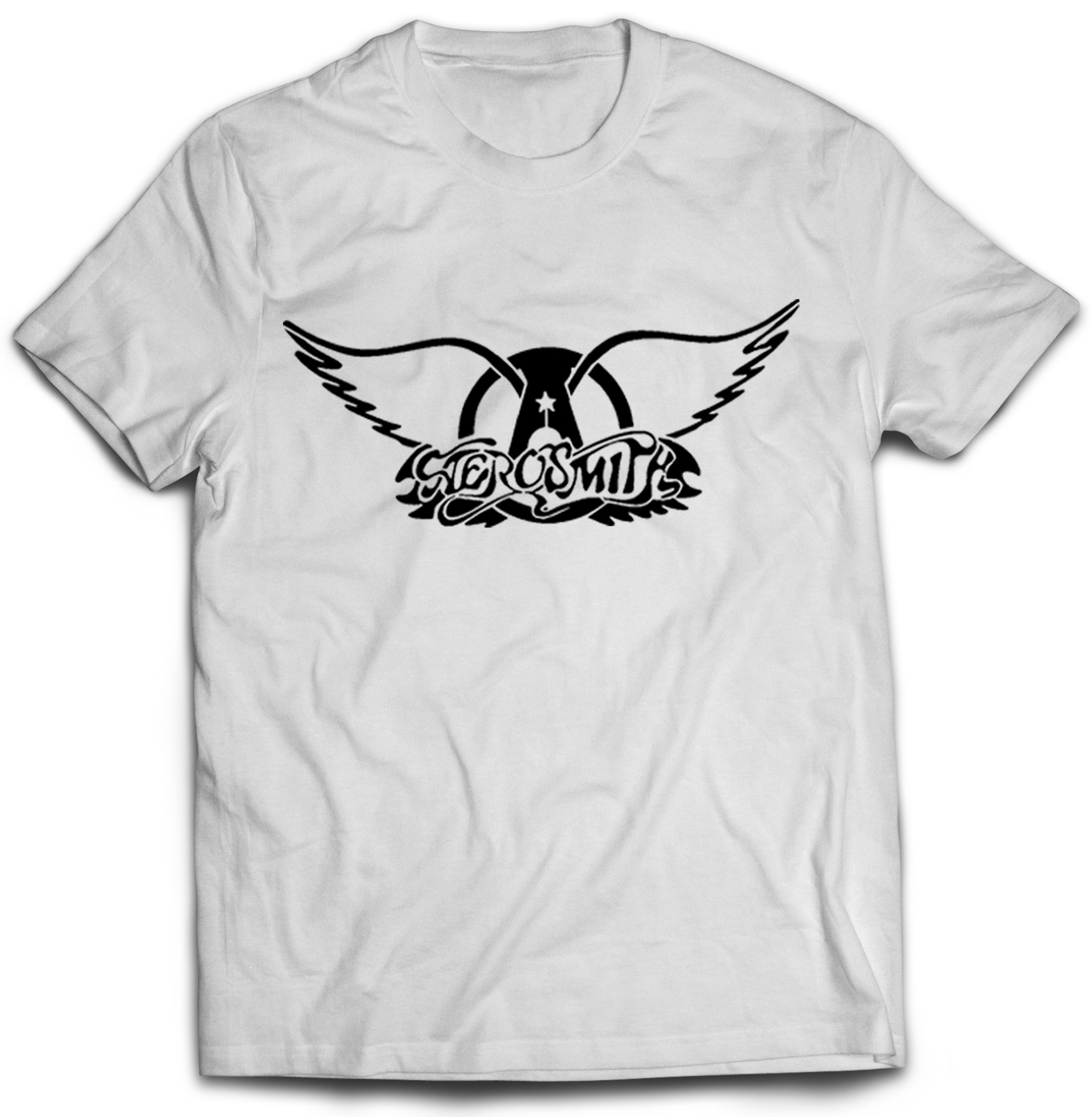 Pánske tričko Aerosmith Farba: Biela, Veľkosť: S