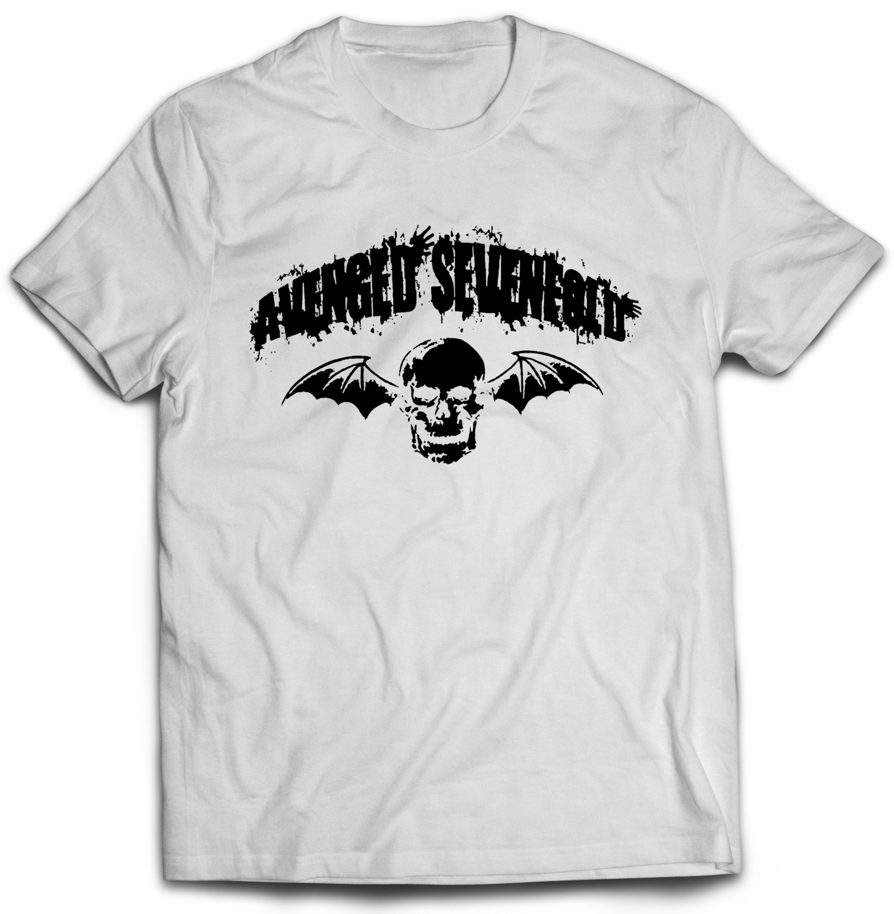 Pánske tričko Avenged Sevenfold Farba: Biela, Veľkosť: M