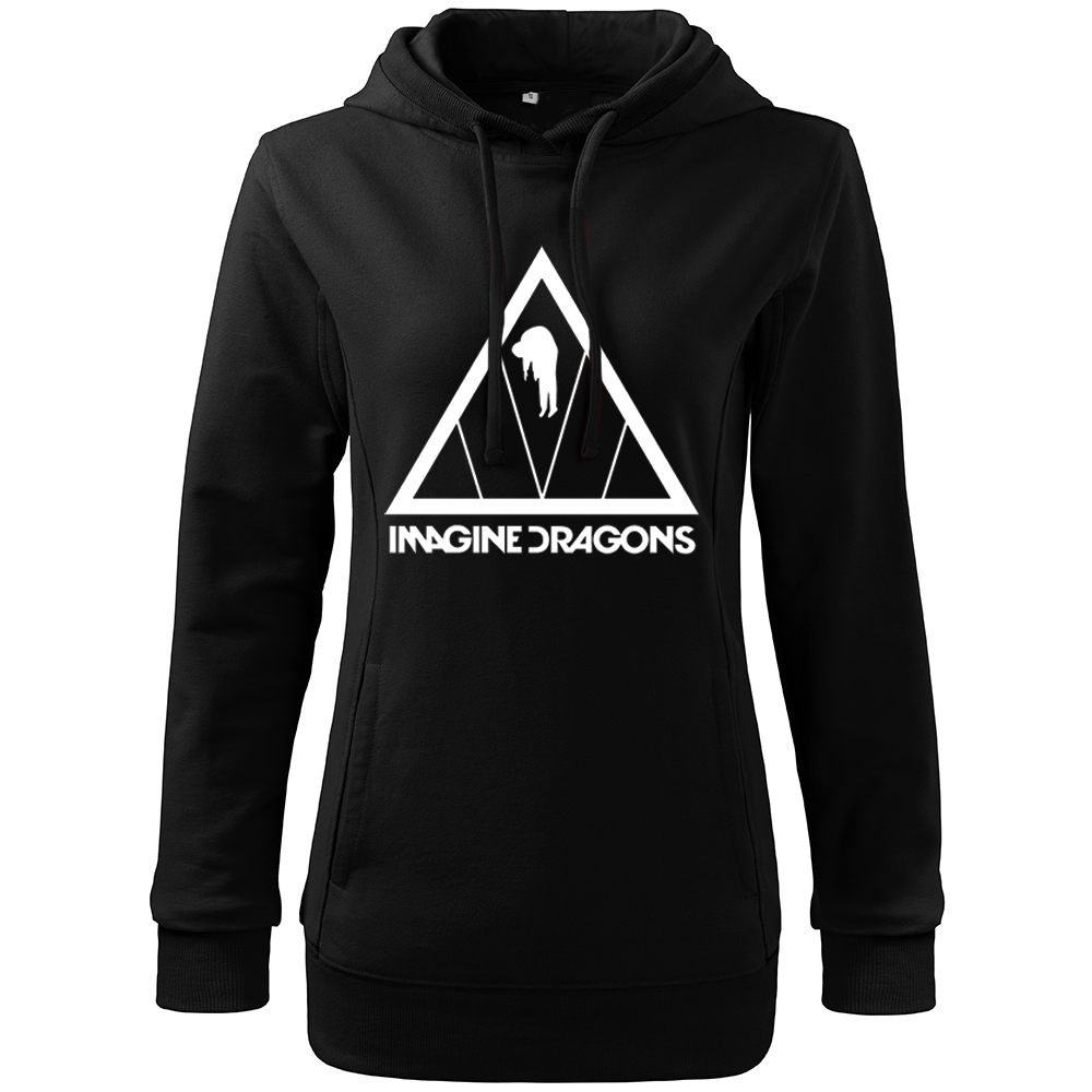 Dámska mikina Imagine Dragons Tour Logo Farba: Biela, Veľkosť: XXL