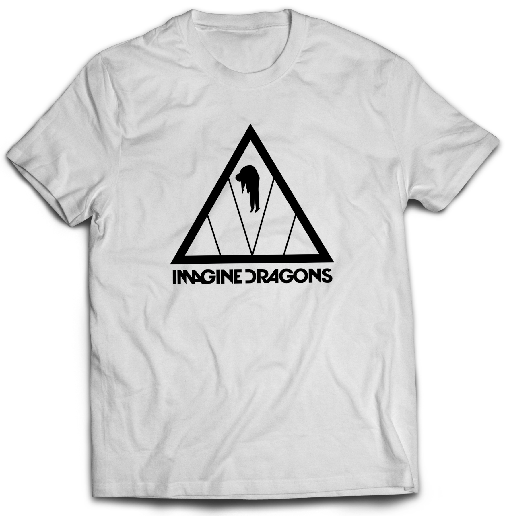Pánske tričko Imagine Dragons Tour Logo Farba: Biela, Veľkosť: XXL