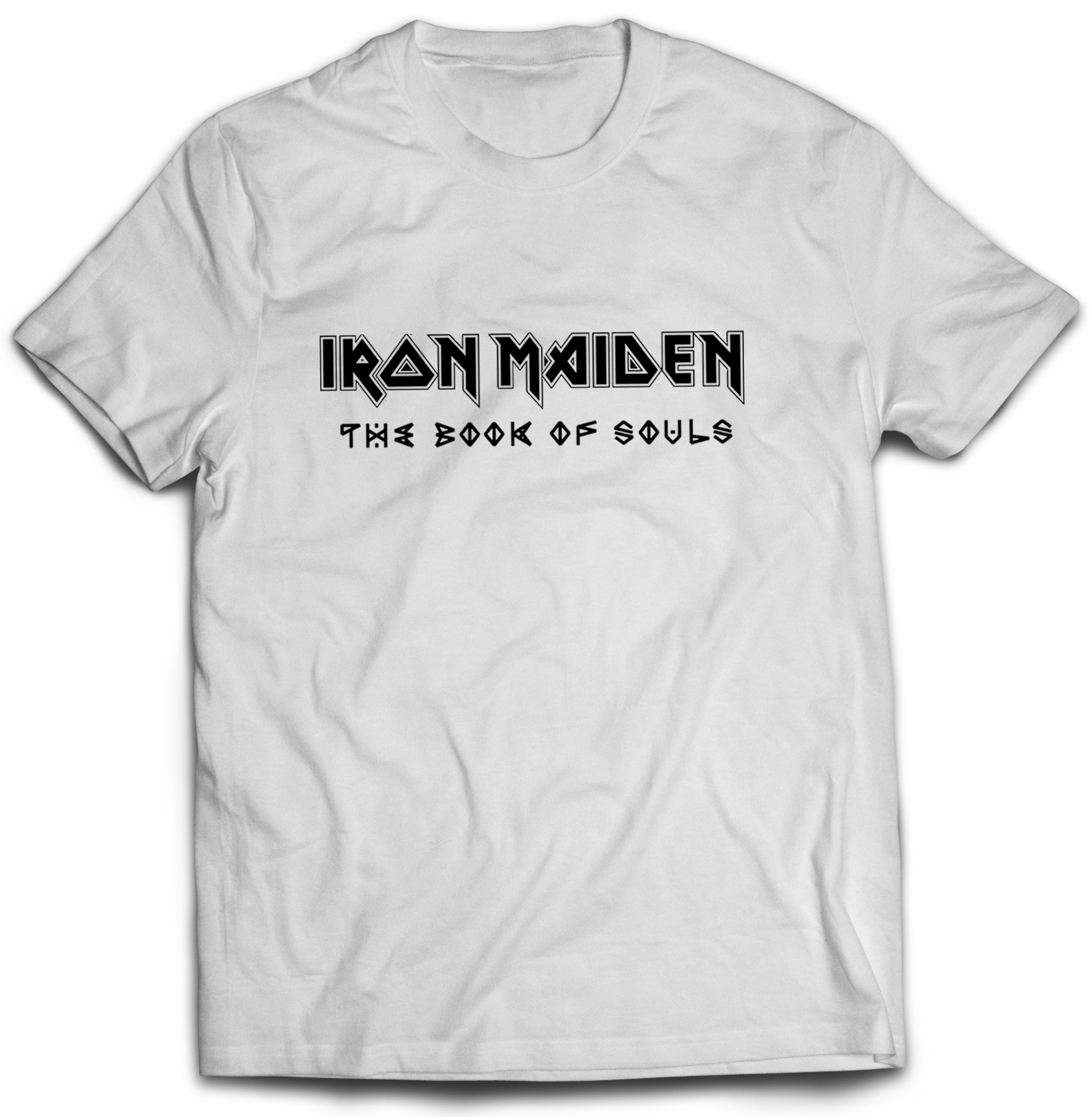 Pánske tričko Iron Maiden The Book Of Souls Logo Farba: Biela, Veľkosť: M