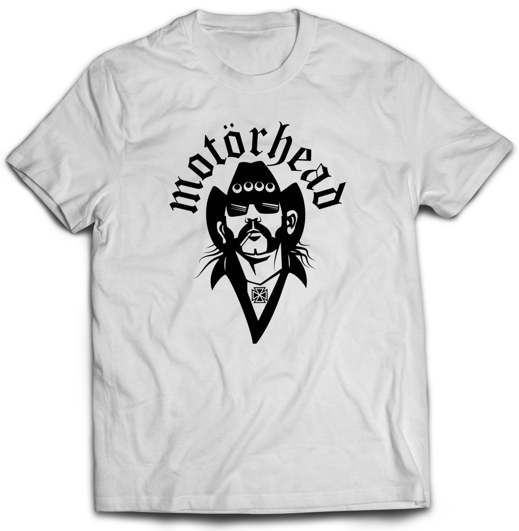 Pánske tričko Lemmy Motörhead Farba: Biela, Veľkosť: L