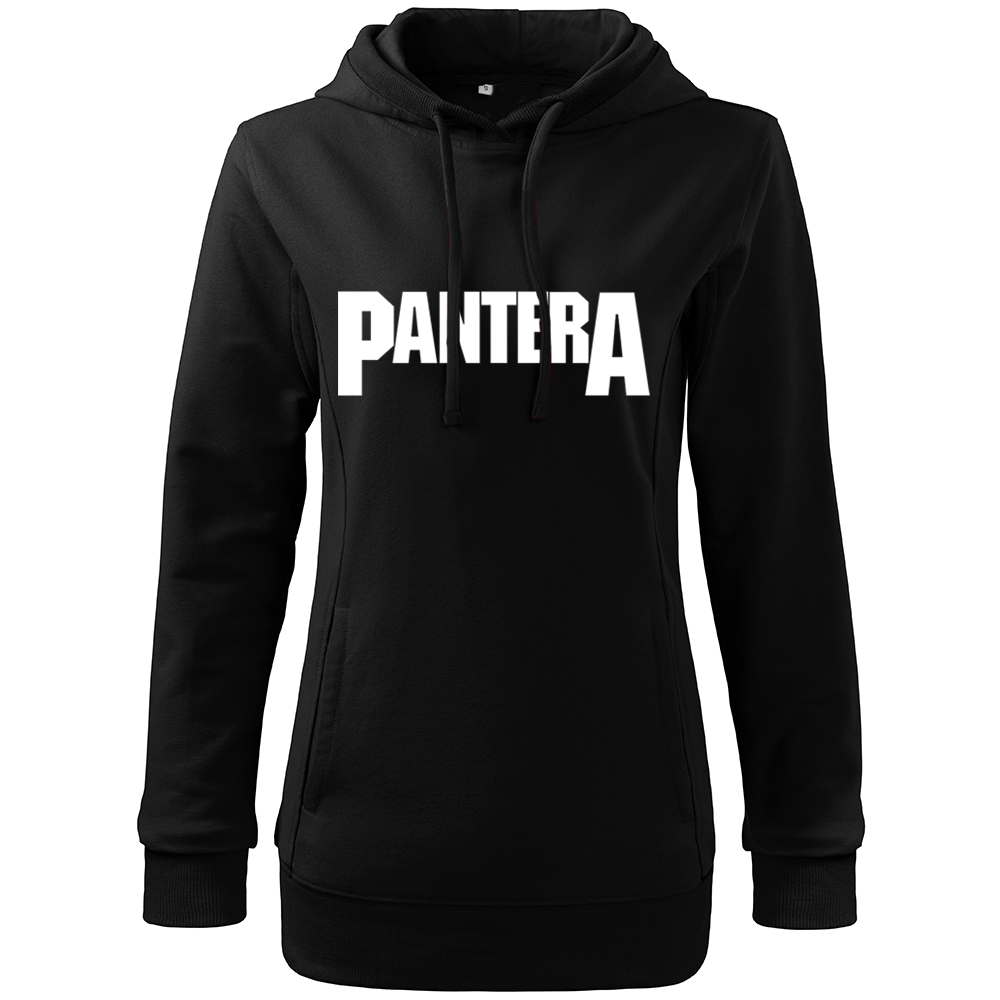 Dámska mikina Pantera Logo Farba: Biela, Veľkosť: XXL