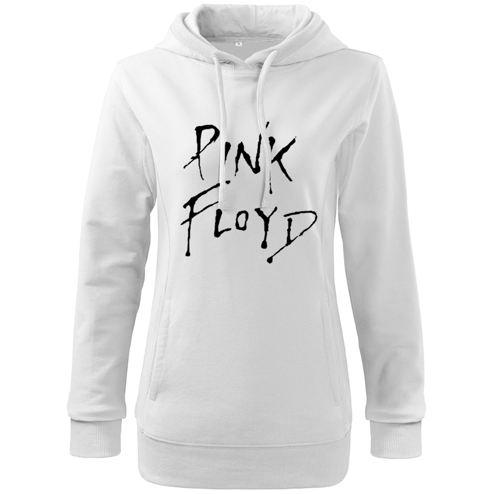 Dámska mikina Pink Floyd Logo Farba: Biela, Veľkosť: S