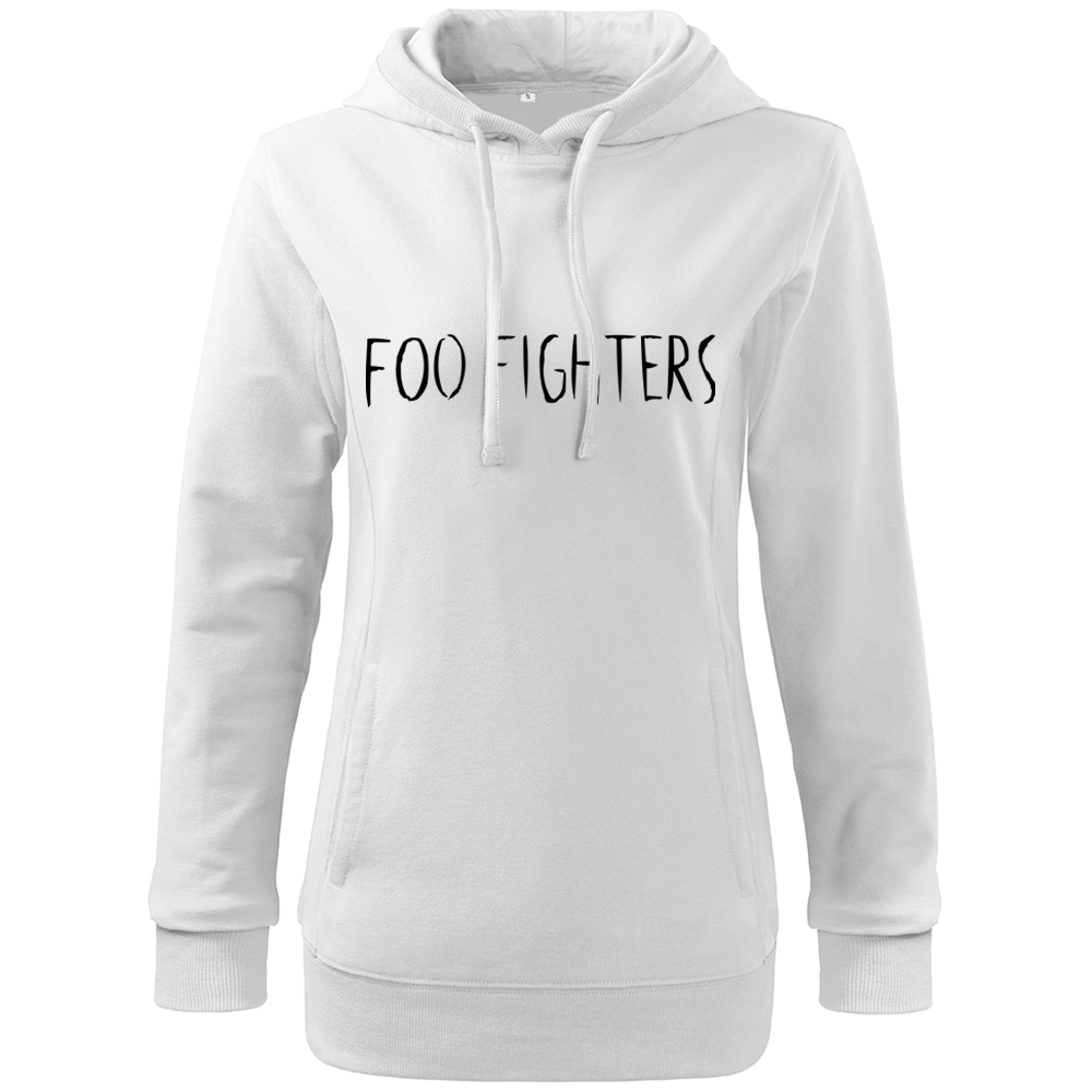 Dámska mikina Foo Fighters Farba: Biela, Veľkosť: S