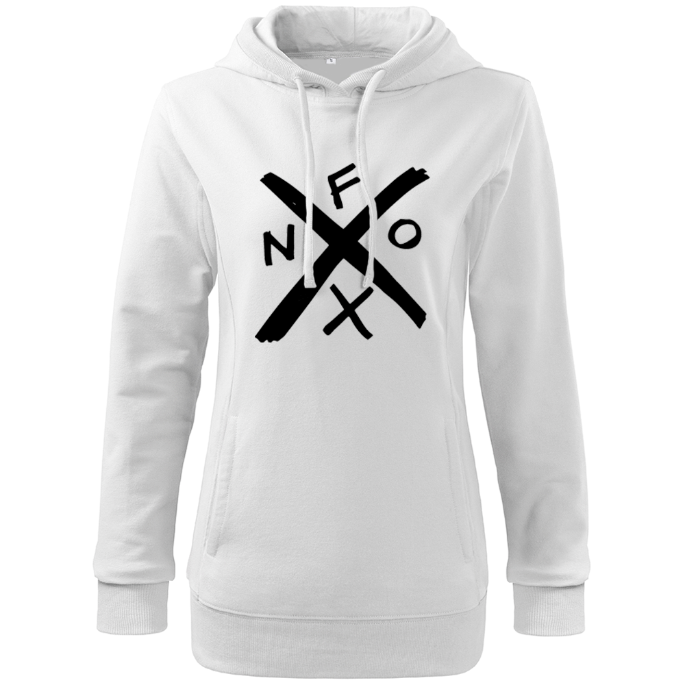 Dámska mikina NOFX Logo Band Farba: Biela, Veľkosť: XXL