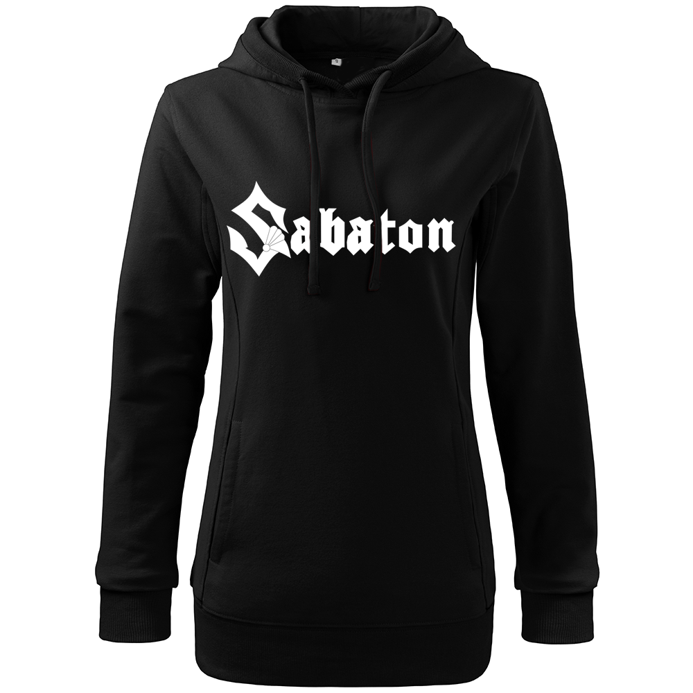 Dámska mikina Sabaton Logo Farba: Biela, Veľkosť: XXL