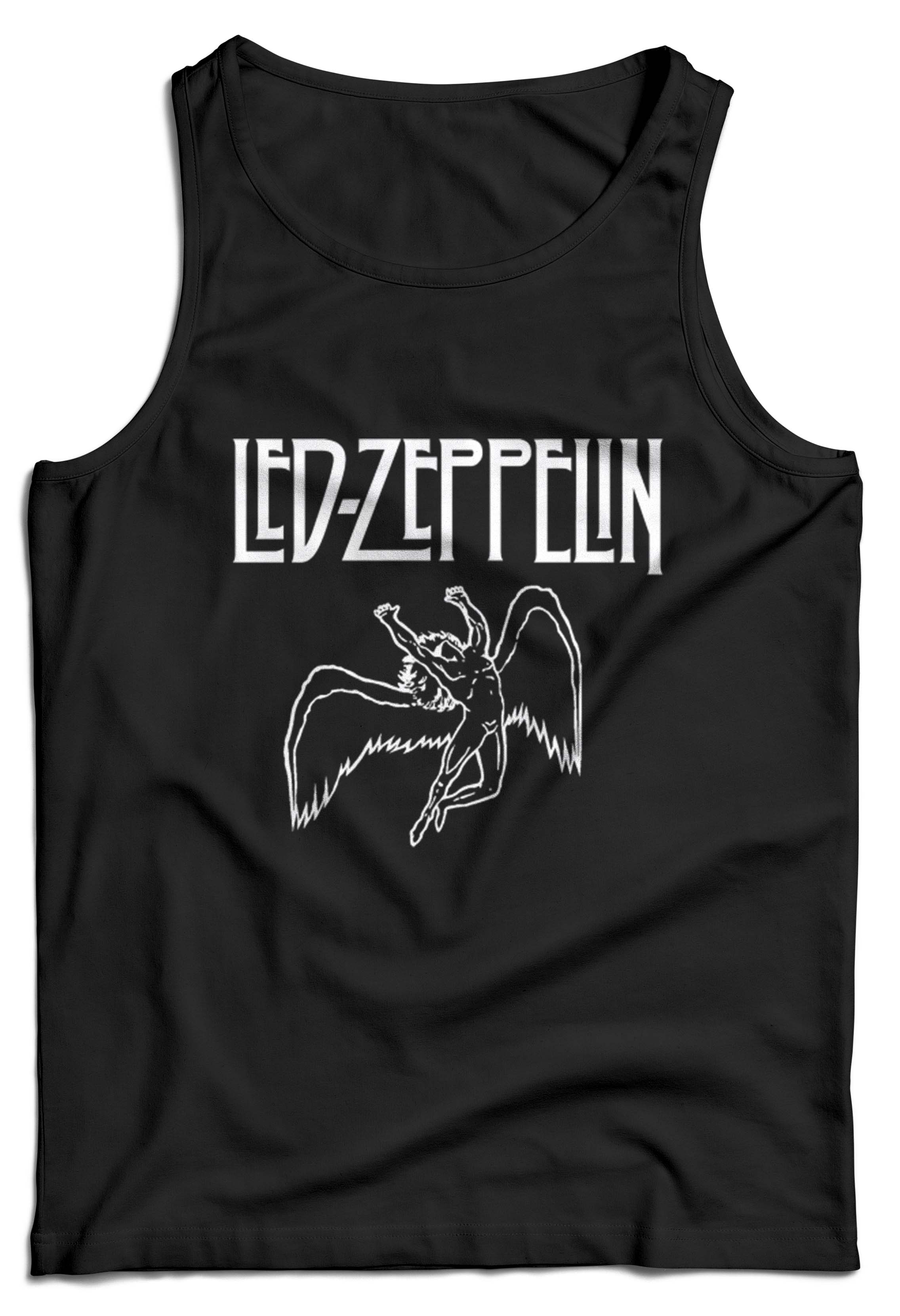 Tielko Led Zeppelin Logo Farba: Biela, Veľkosť: S, Výber Farby: Pánske