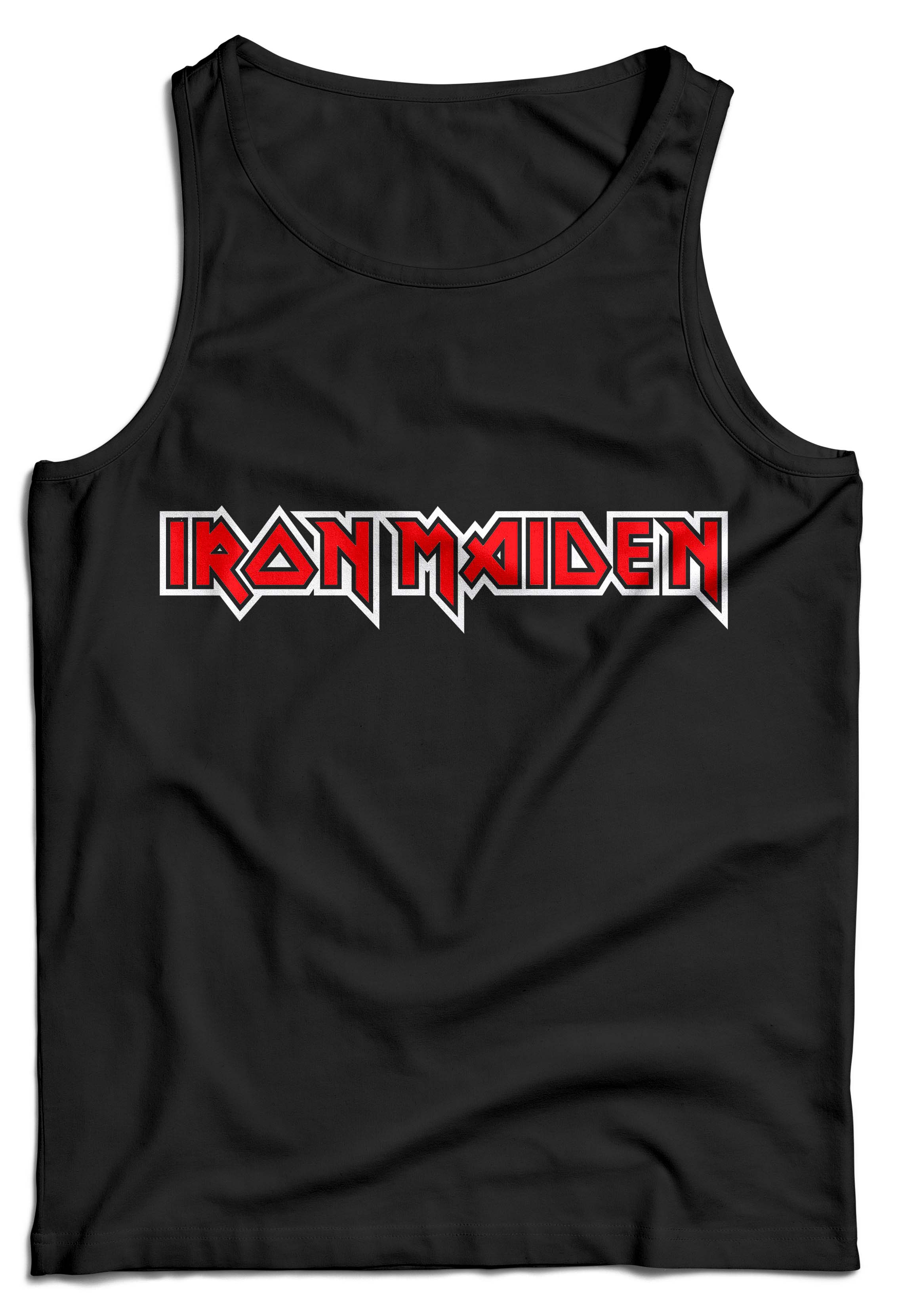 Tielko Iron Maiden Logo Farba: Biela, Veľkosť: S, Výber Farby: Pánske