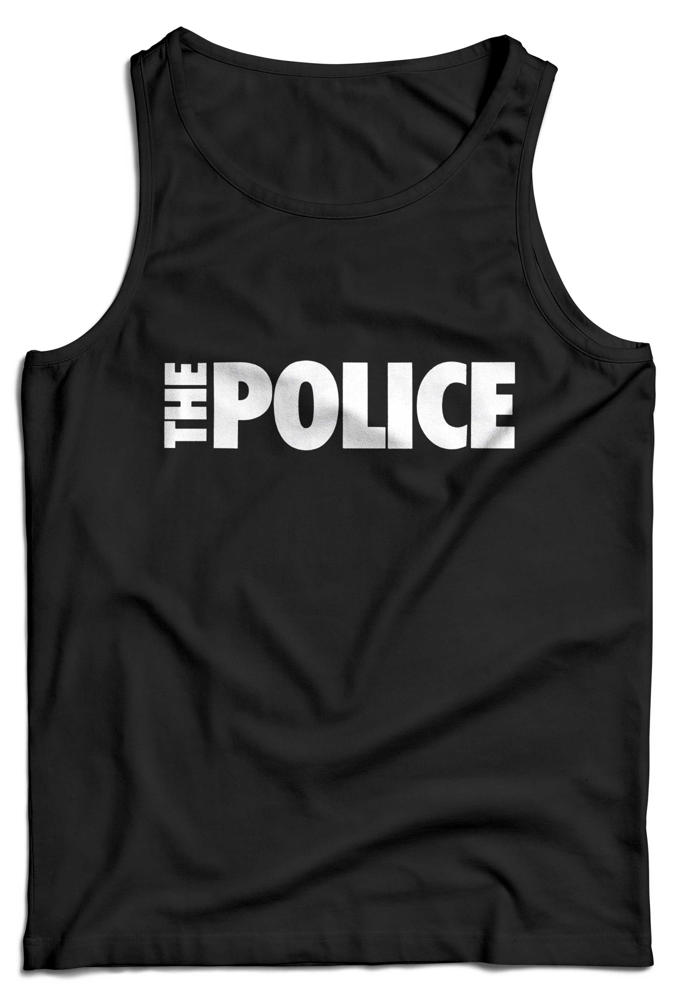 Tielko The Police Logo Farba: Biela, Veľkosť: S, Výber Farby: Pánske