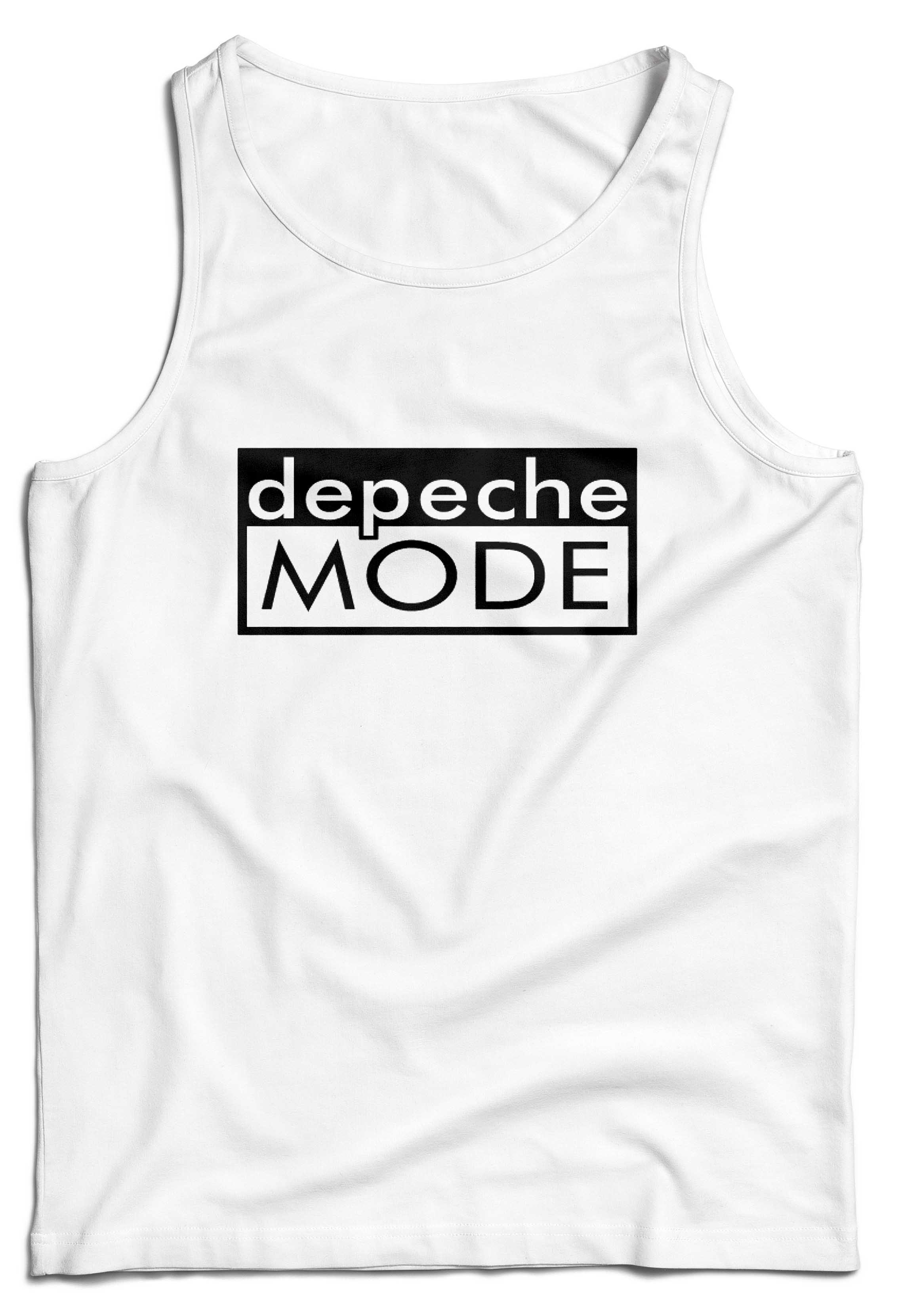 Tielko Depeche Mode Farba: Biela, Veľkosť: S, Výber Farby: Pánske