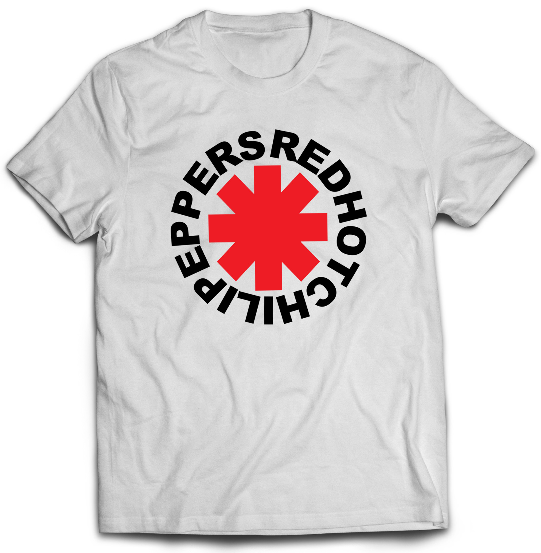 Pánske tričko Red Hot Chili Peppers Logo Farba: Biela, Veľkosť: S