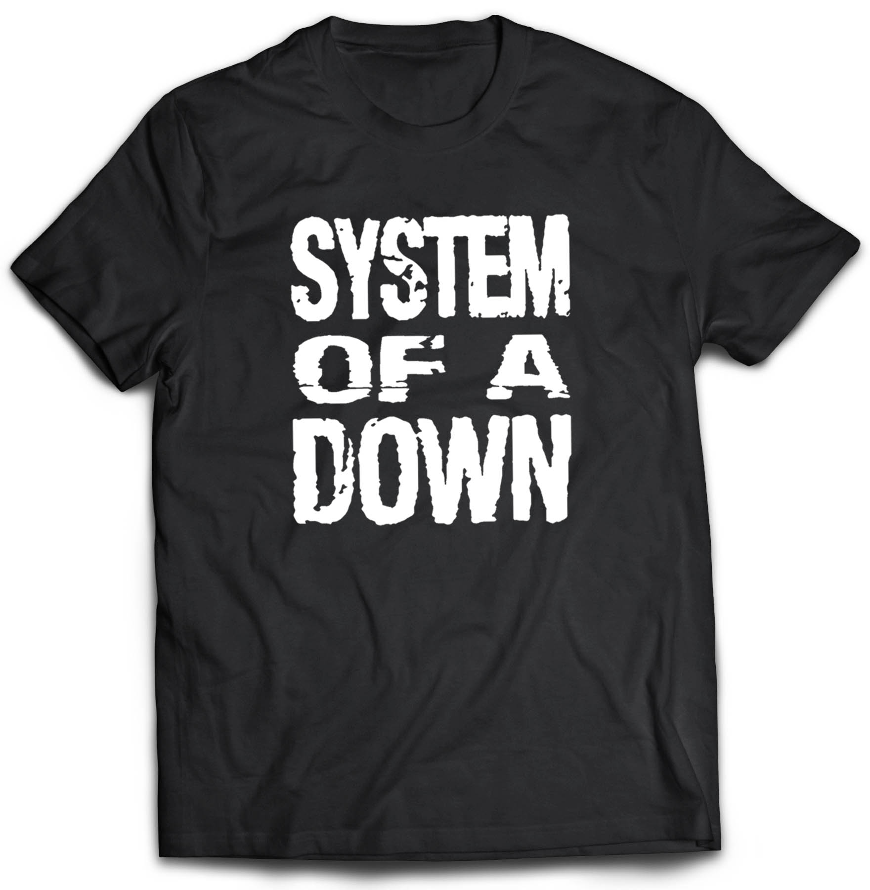Pánske tričko System of a Down Logo Farba: Biela, Veľkosť: S