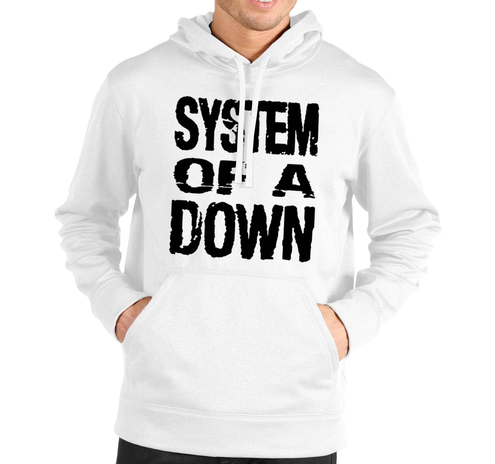 Pánska mikina System of a Down Logo Veľkosť: M, Výber Farby: Čierna