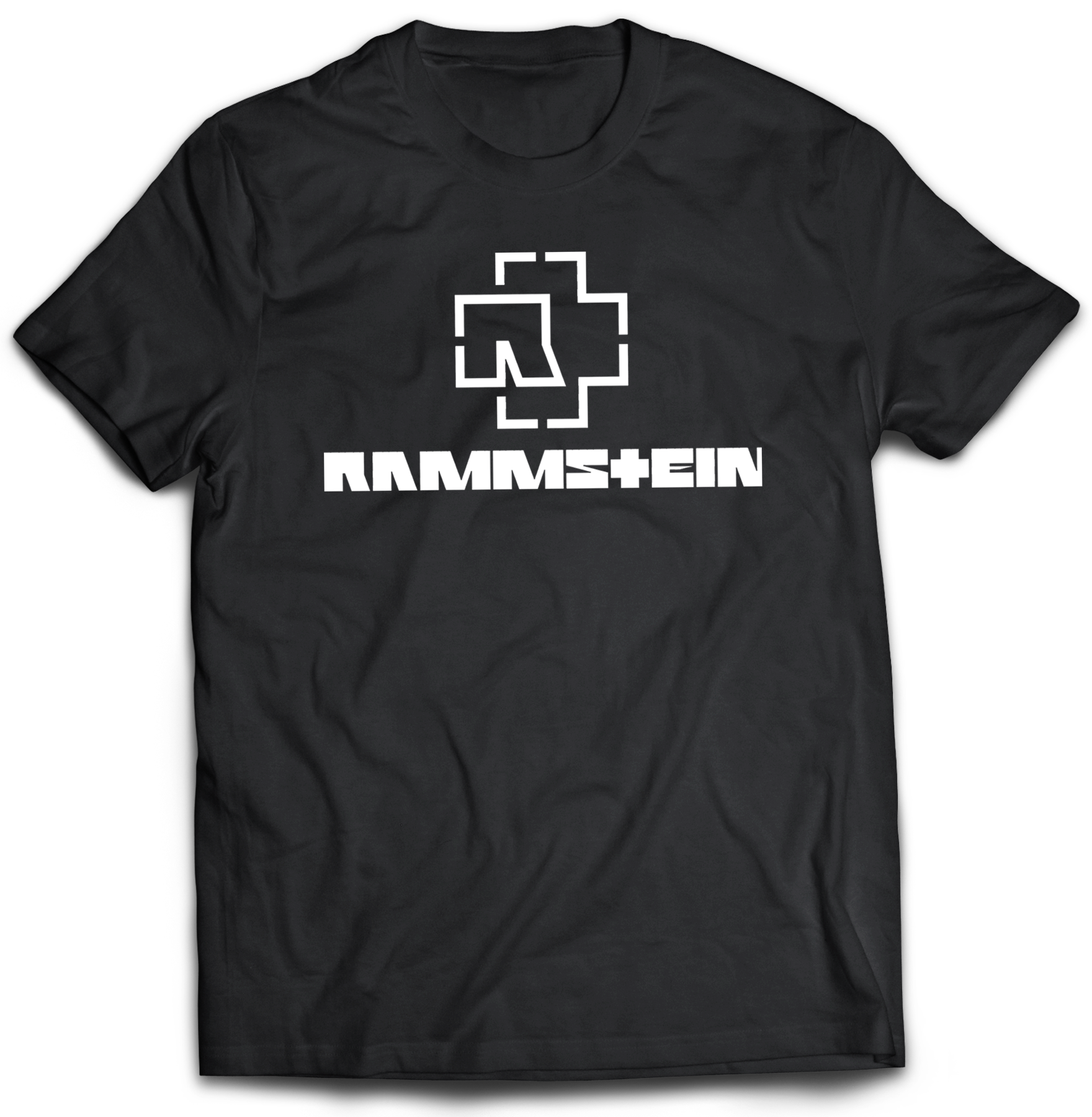 Pánske tričko Rammstein Logo Farba: Biela, Veľkosť: XXL