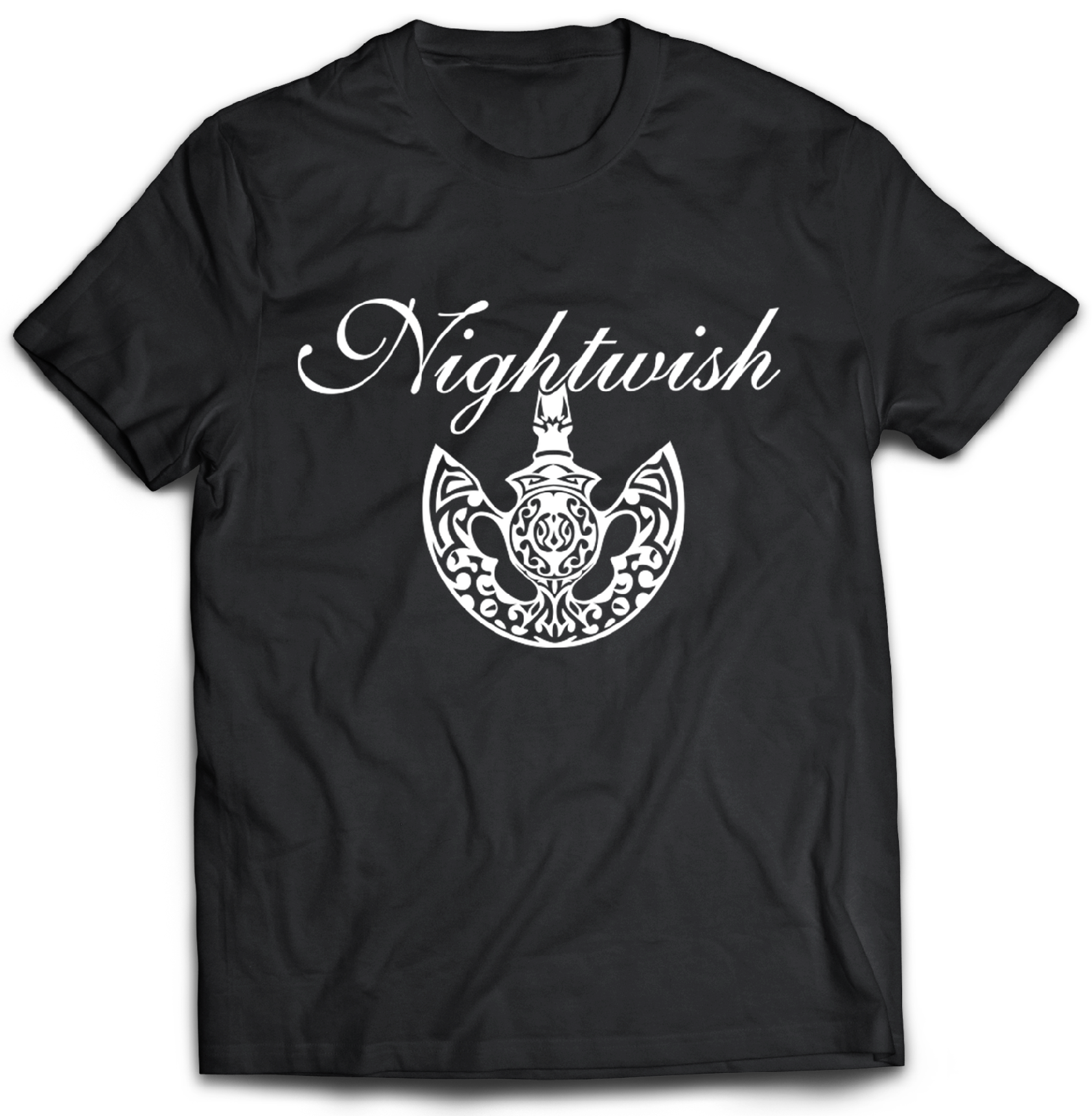 Pánske tričko Nightwish Logo Farba: Čierna, Veľkosť: XXL