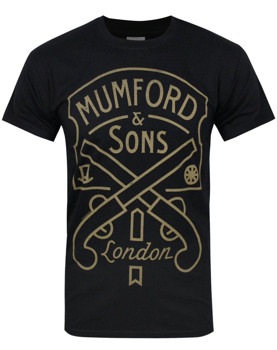 Pánske tričko Mumford & Sons Pistol Label Veľkosť: XL