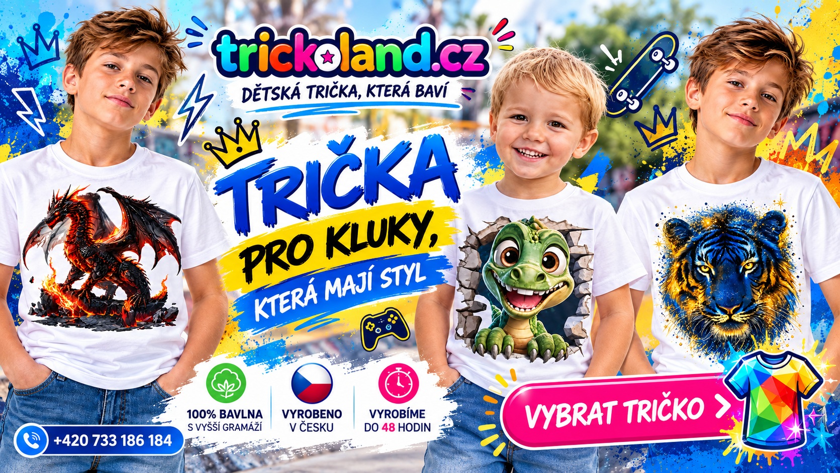 Doprava zdarma – trickoland.cz