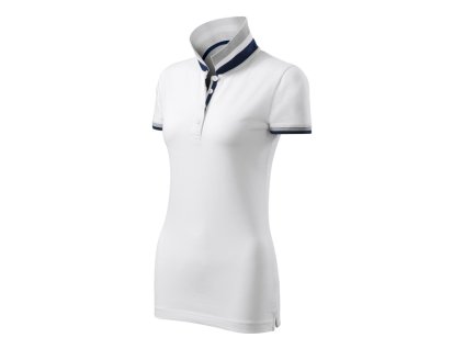 Collar Up 257 Polokošile dámská (Barva bílá, Varianta XS)