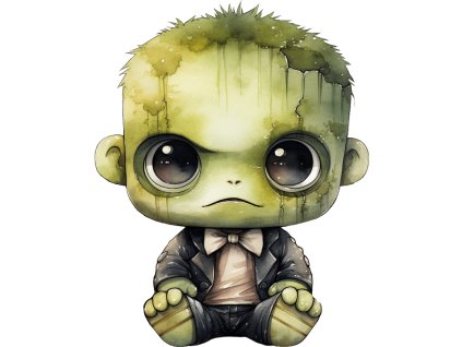 Nažehlovačka Frankenstein (ROZMĚRY velikost 6 cm)