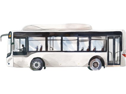 Nažehlovačka Autobus (ROZMĚRY velikost 6 cm)