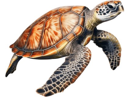 Nažehlovačka Mořská želva (ROZMĚRY velikost 20 cm)