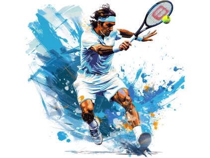 Nažehlovačka Tenis (ROZMĚRY velikost 20 cm)