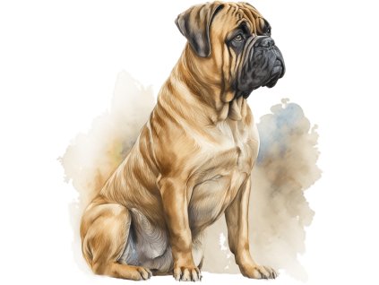 Nažehlovačka Bullmastif (ROZMĚRY velikost 20 cm)