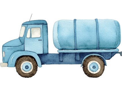 Nažehlovačka Auto Cisterna (ROZMĚRY velikost 12 cm)