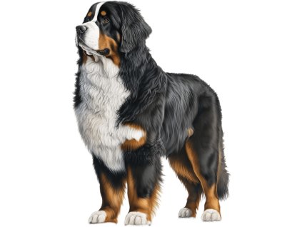 Nažehlovačka Bernský salašnický pes (ROZMĚRY velikost 12 cm)