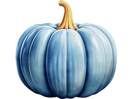 Nažehlovačka Dýně modrá (ROZMĚRY velikost 12 cm)