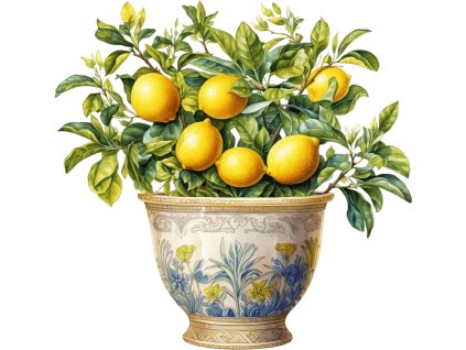 Nažehlovačka Citrónovník (ROZMĚRY velikost 6 cm)