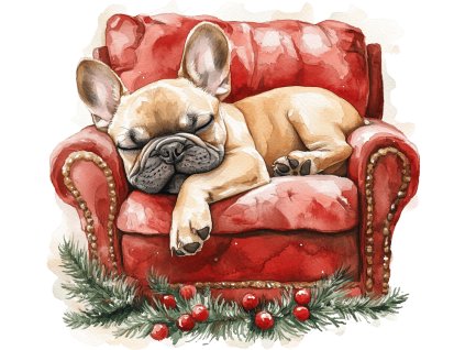 Nažehlovačka Buldoček a gauč (ROZMĚRY velikost 6 cm)