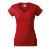 Fit V-neck 162 Tričko dámské (Barva bílá, Varianta XS)