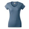 Fit V-neck 162 Tričko dámské (Barva bílá, Varianta XS)