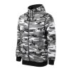 Camo Zipper C19 Mikina pánská (Barva camouflage gray, Varianta S)