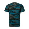 Camouflage 144 Tričko unisex (Barva camouflage gray, Varianta XS)