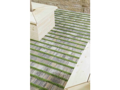 Dlažba vegetační BEST AKVALINES 120x300x80mm standard colormix arabica